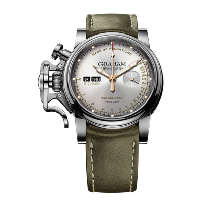 CHRONOFIGHTER VINTAGE PULSOMETER SILVER