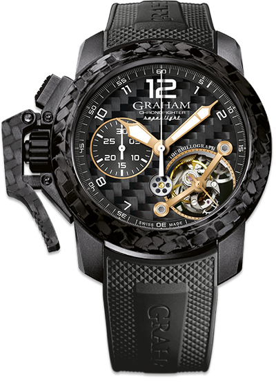 CHRONOFIGHTER CARBON SKELETON TOURBILLOGRAPH