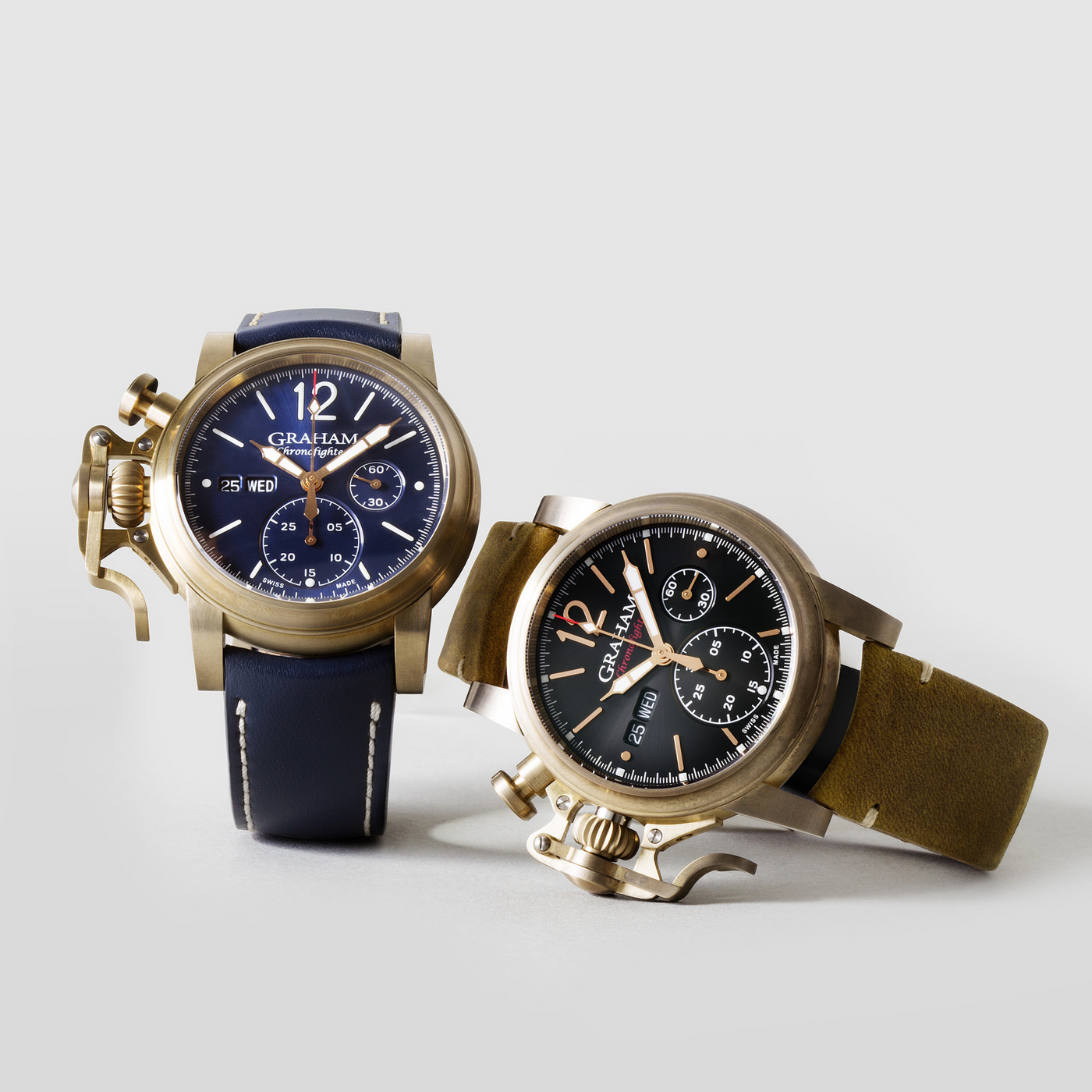 CHRONOFIGHTER VINTAGE BRONZE & BLUE