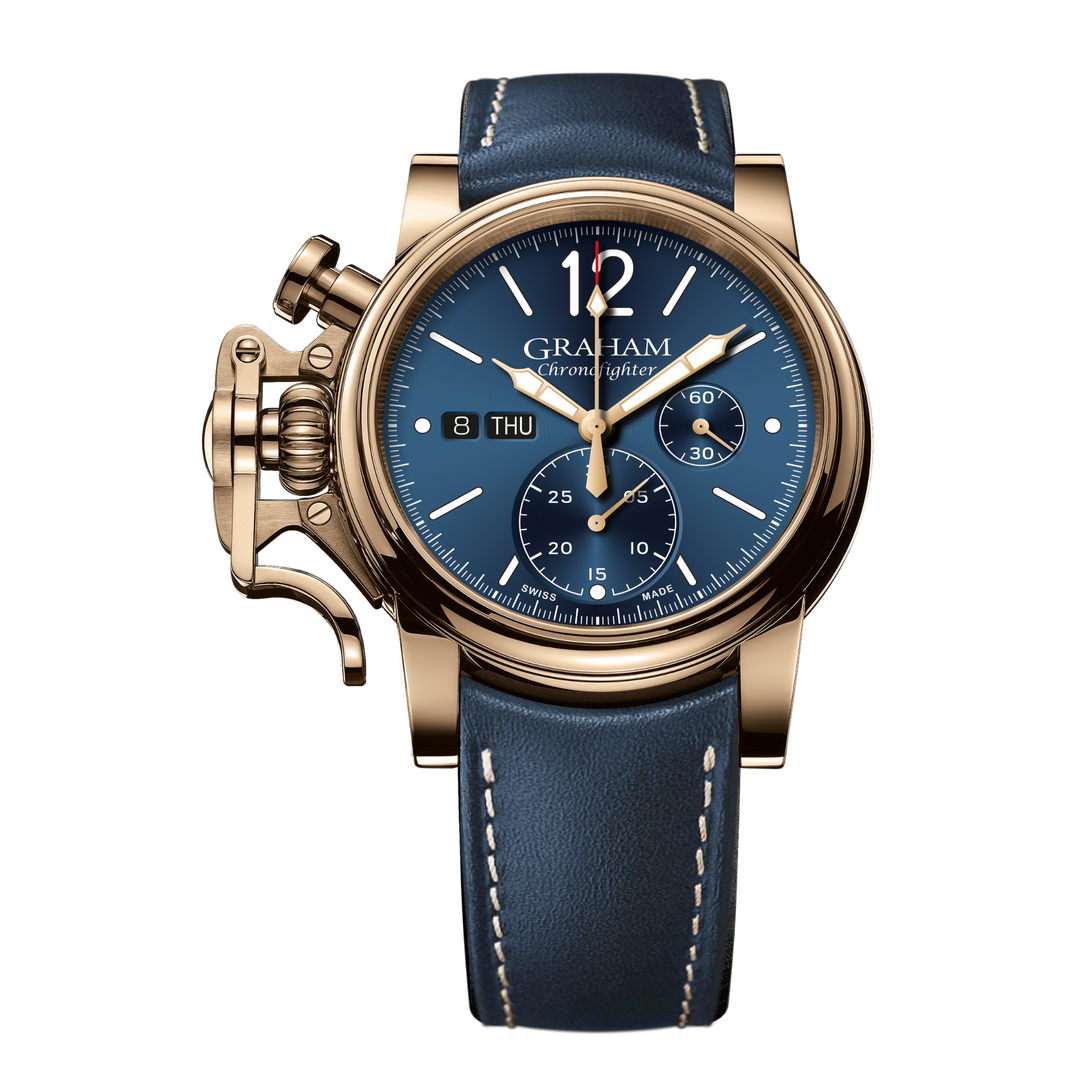 CHRONOFIGHTER VINTAGE BRONZE BLUE GRAHAM
