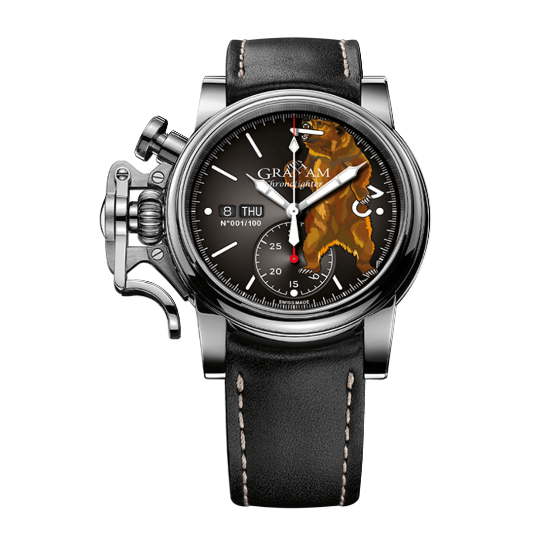 2CVAS.B32A CHRONOFIGHTER VINTAGE NOSEART BEAR GRAHAM WATCHES