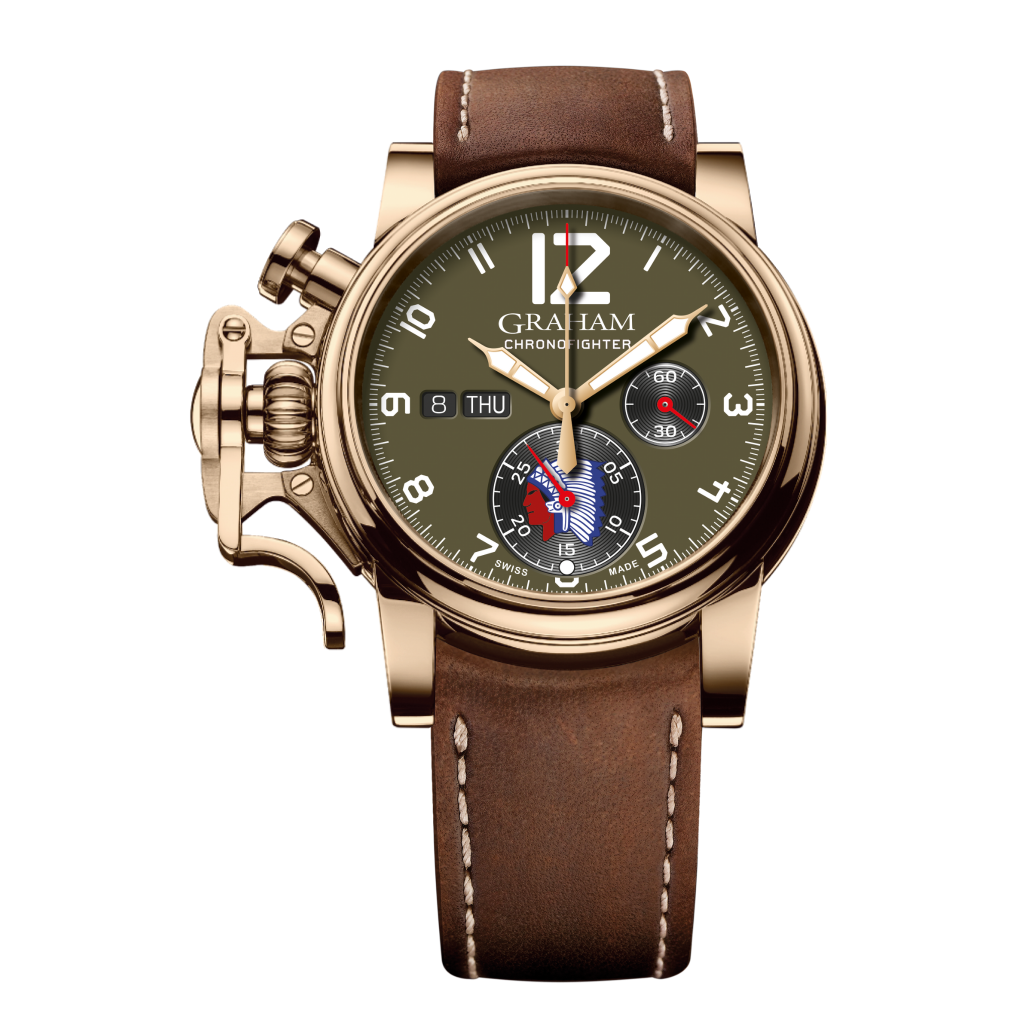 八ミルトンクロノグラフ8802A CHRONOFIGHTER VINTAGE OVERLORD ANNIVERSARY 75 YEARS - GRAHAM WATCHES