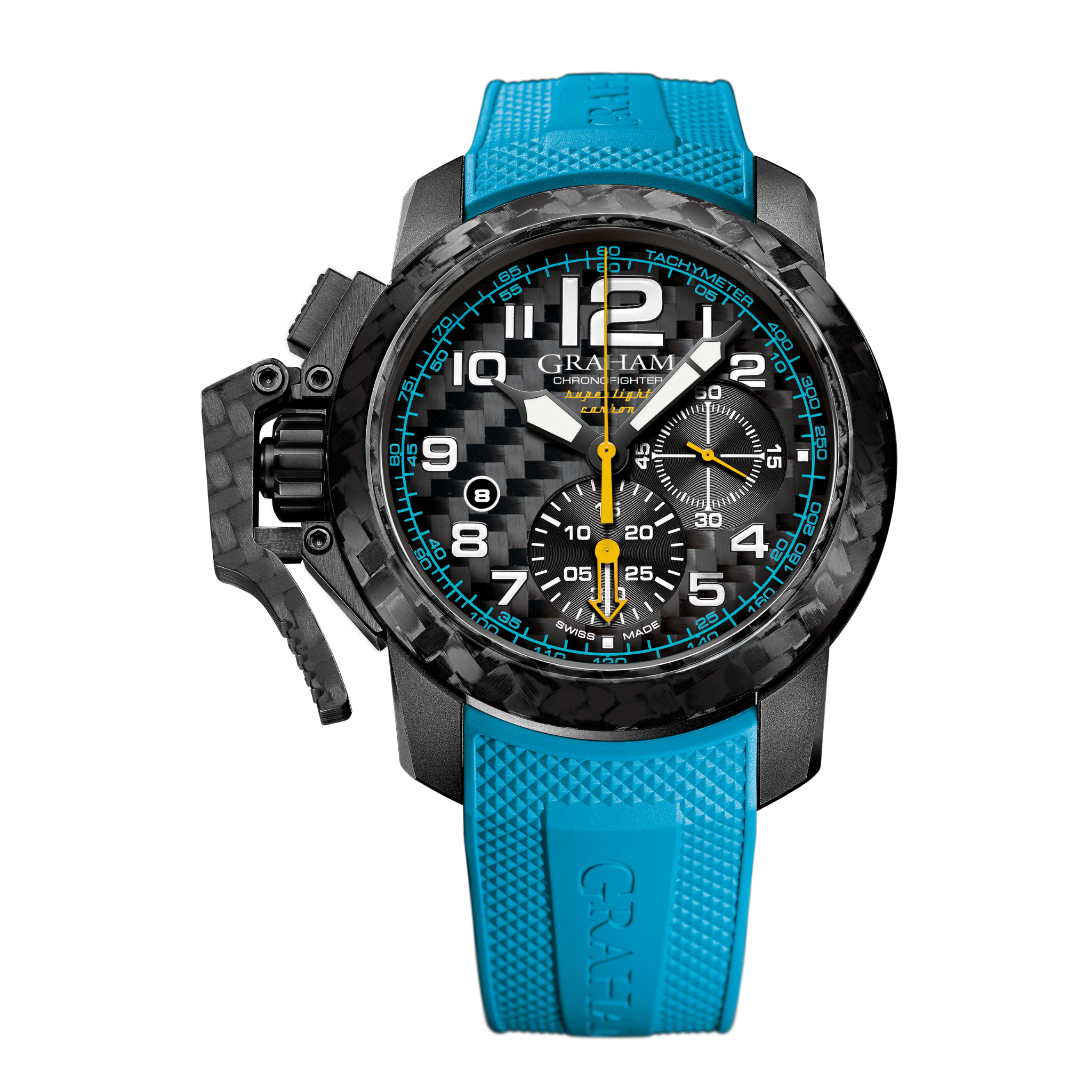 2CCBK.B30A - SUPERLIGHT CARBON WATCH - GRAHAM WATCHES