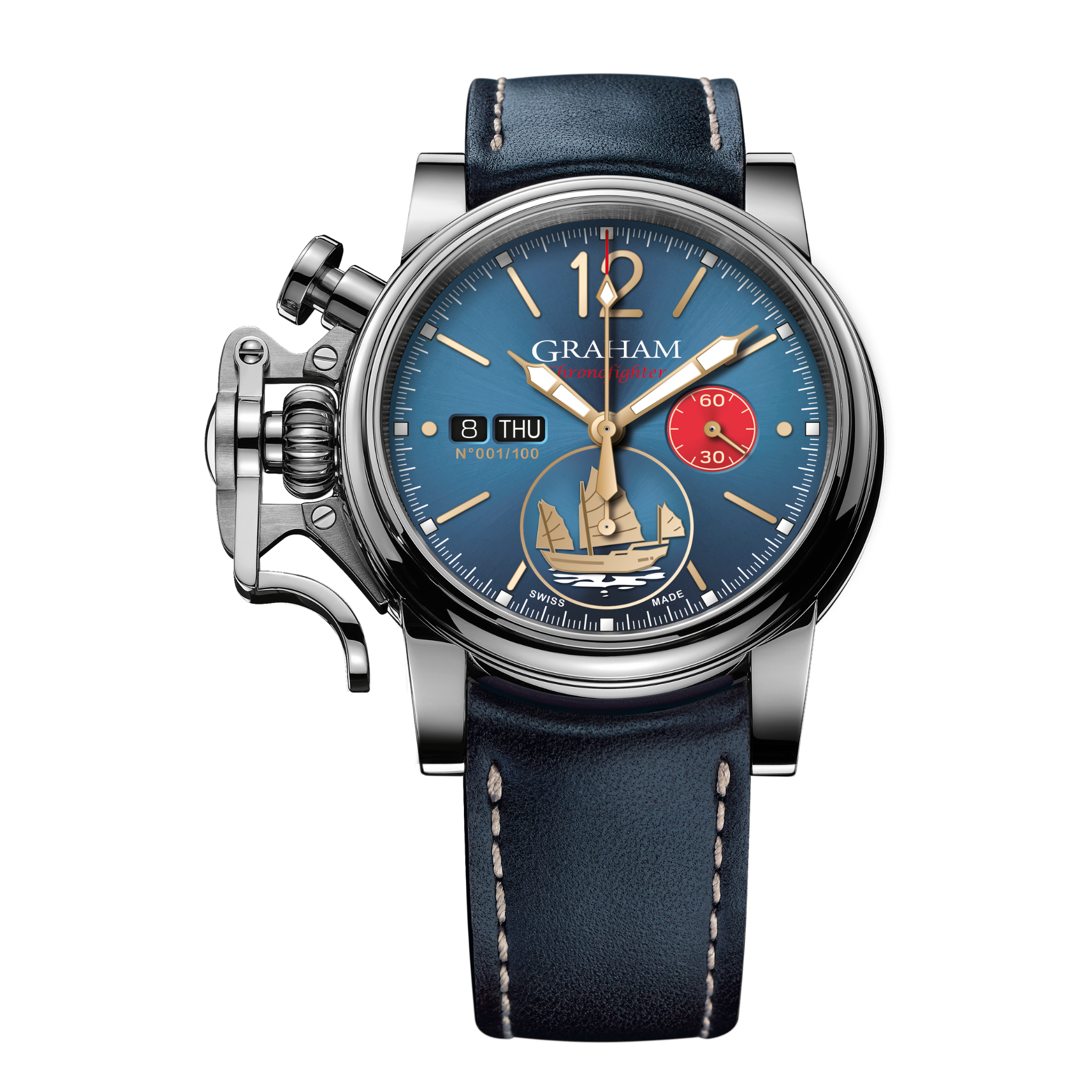 Graham chronofighter vintage automatic watch outlet