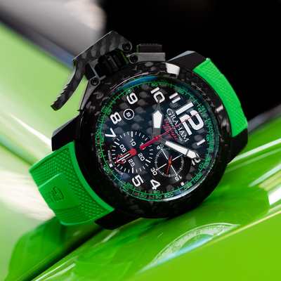 CHRONOFIGHTER SUPERLIGHT CARBON (GREEN)