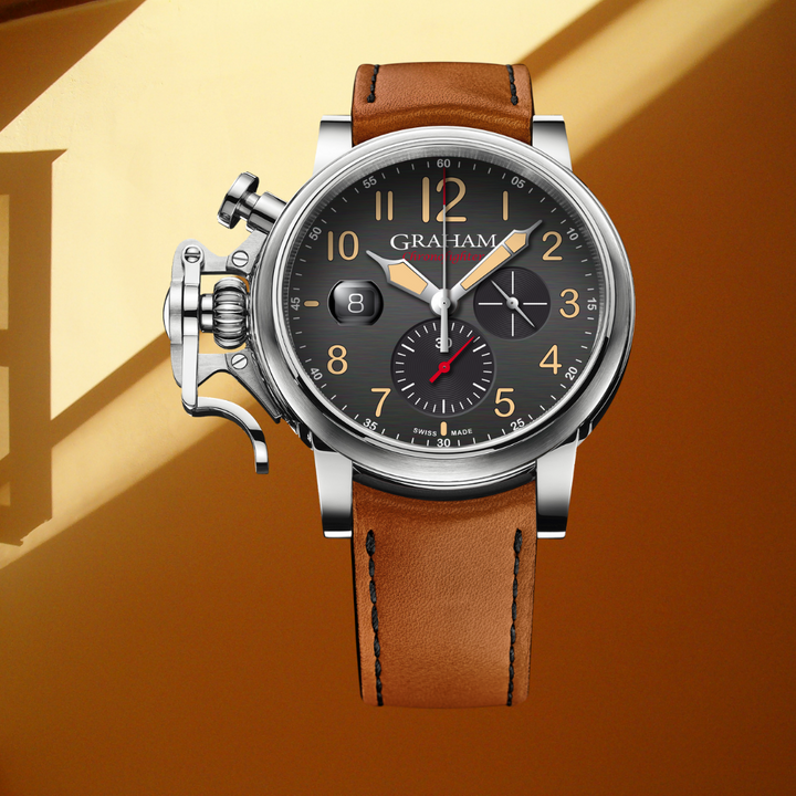 CHRONOFIGHTER GRAND VINTAGE ARABIC NUMERALS BEIGE