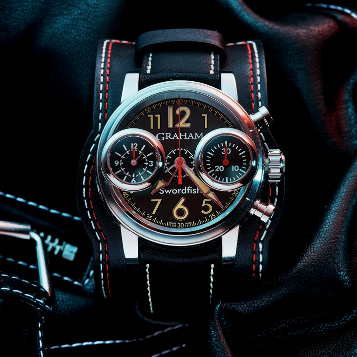 2SXAS.B06A - SWORDFISH BLACK - GRAHAM WATCHES